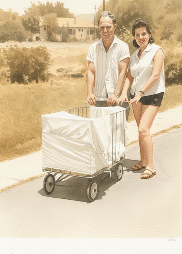 איור בצבעי מים