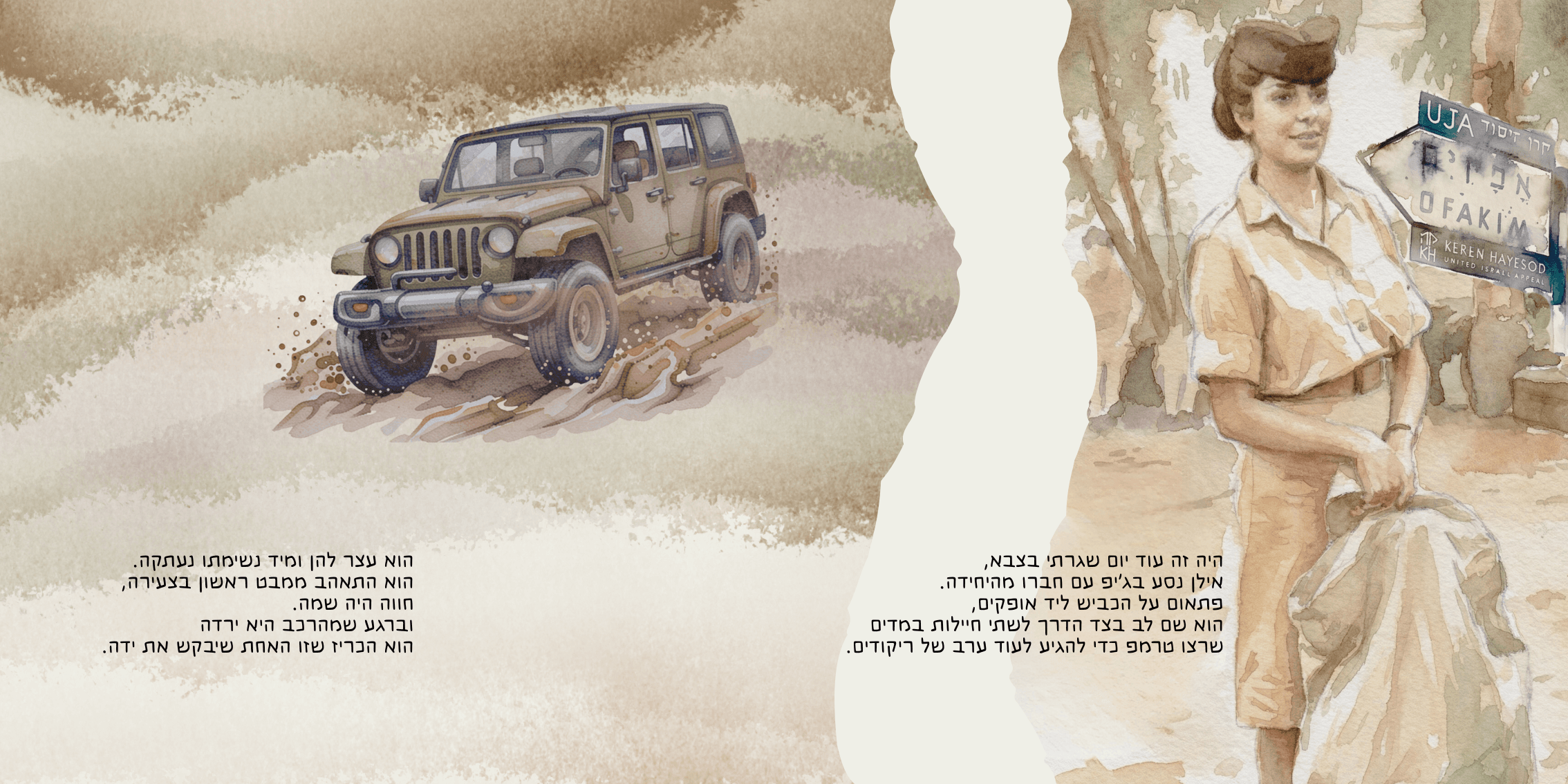 עמוד לדוגמה מאלבום Vitae Studio